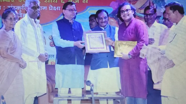 19-year-old literary prodigy at UPES receives award from U’khand CM