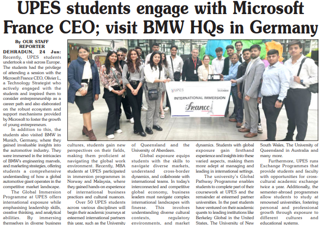 France and Germany - Garhwal Post