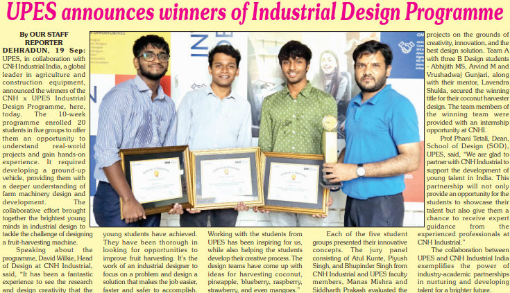 School of Design - Garhwal Post