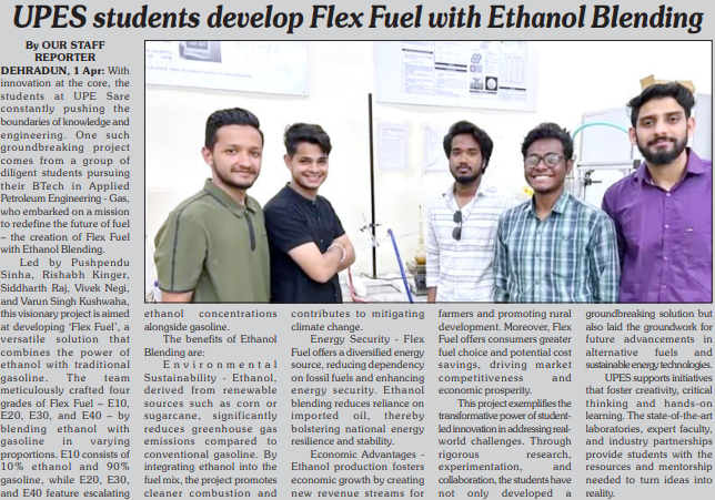 Flex Fuel - Garhwal Post