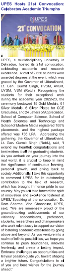 UPES 21st Convocation - The Hindu