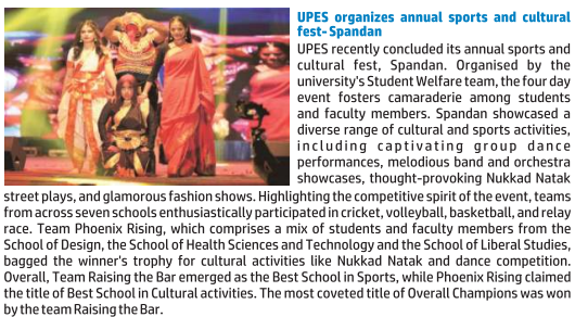 Spandan 2024 - Indian Express