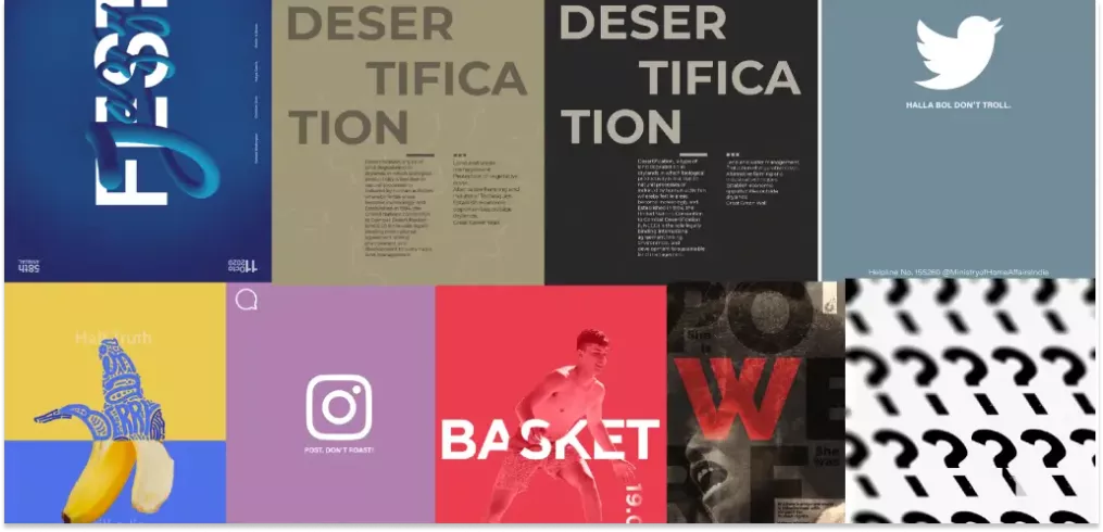 ‘One poster every day’ for UPES School of Design students