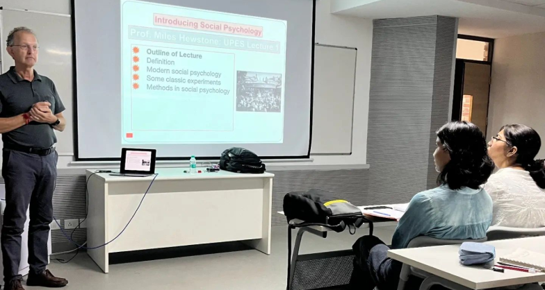 Two Day Workshop by Prof. Miles Hewstone