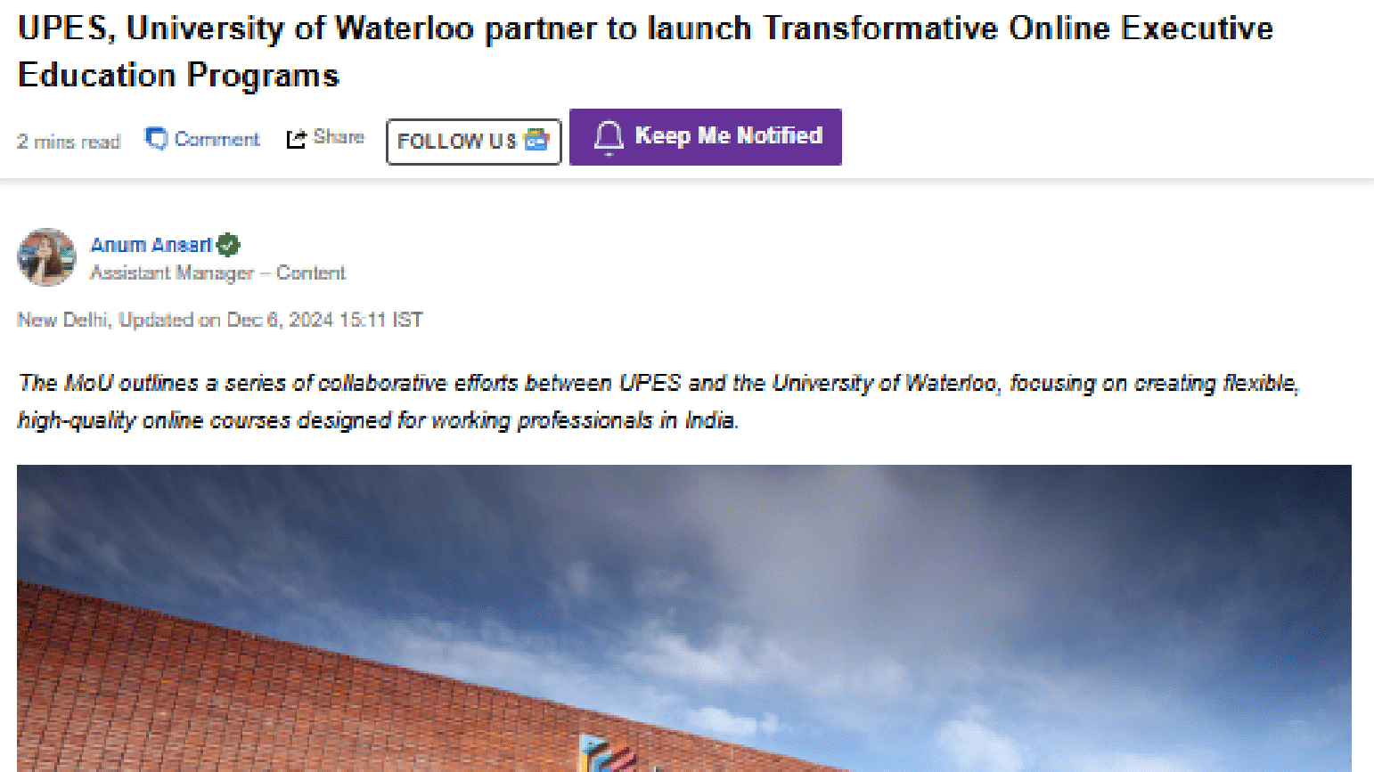 University of Waterloo - Shiksha