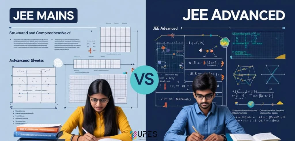 JEE Mains vs JEE Advanced - Differences, Pattern, Syllabus 2025