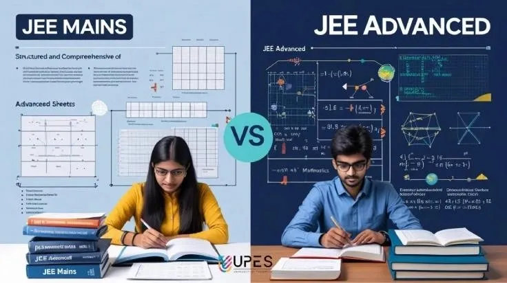 JEE Mains vs JEE Advanced - Differences, Pattern, Syllabus 2025