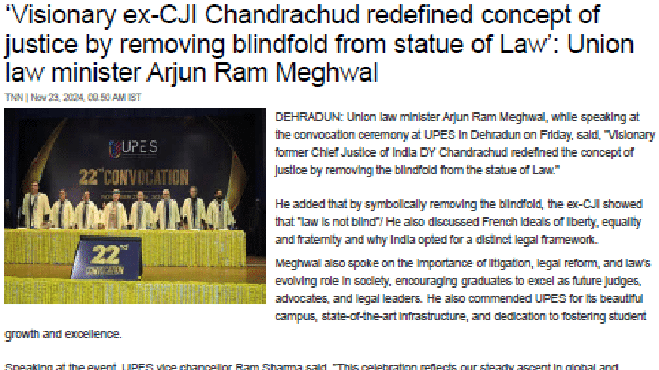 Convocation Inauguration - The Times of India