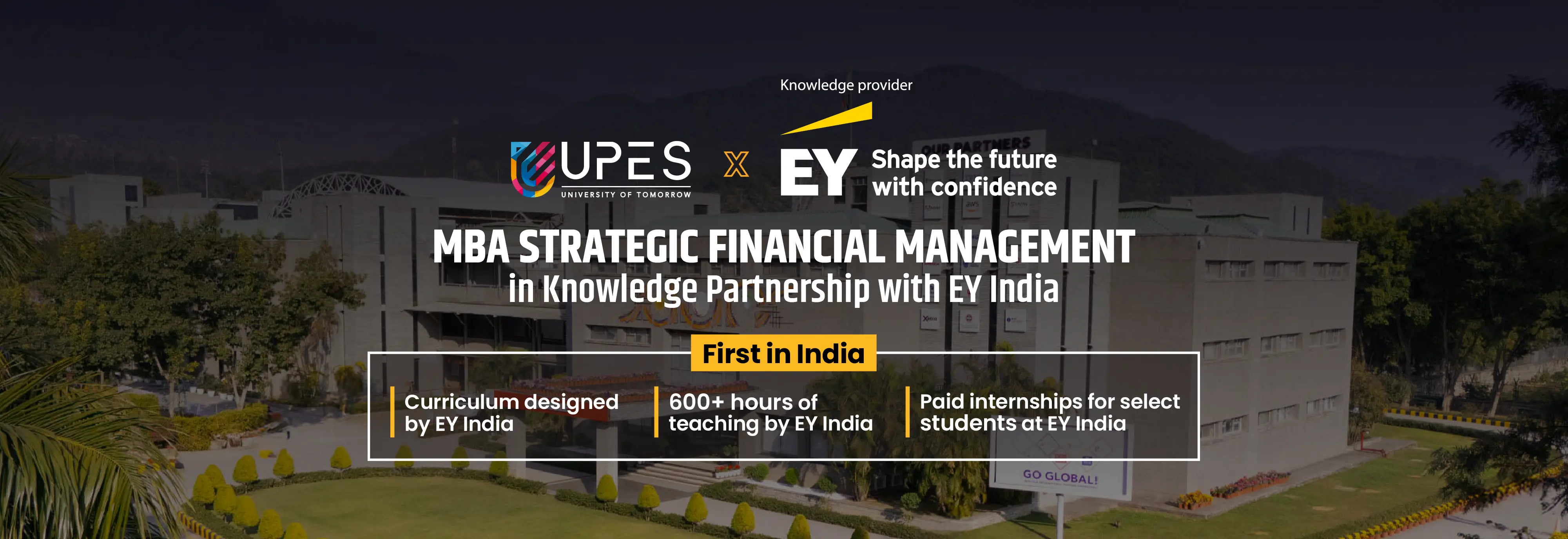 UPES X EY