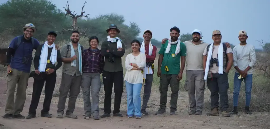 Students from SoCS at UPES Collaborate with Wildlife Institute of India for Field Research at Kuno National Park