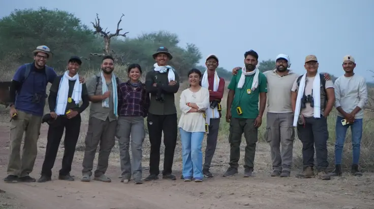 Students from SoCS at UPES Collaborate with Wildlife Institute of India for Field Research at Kuno National Park