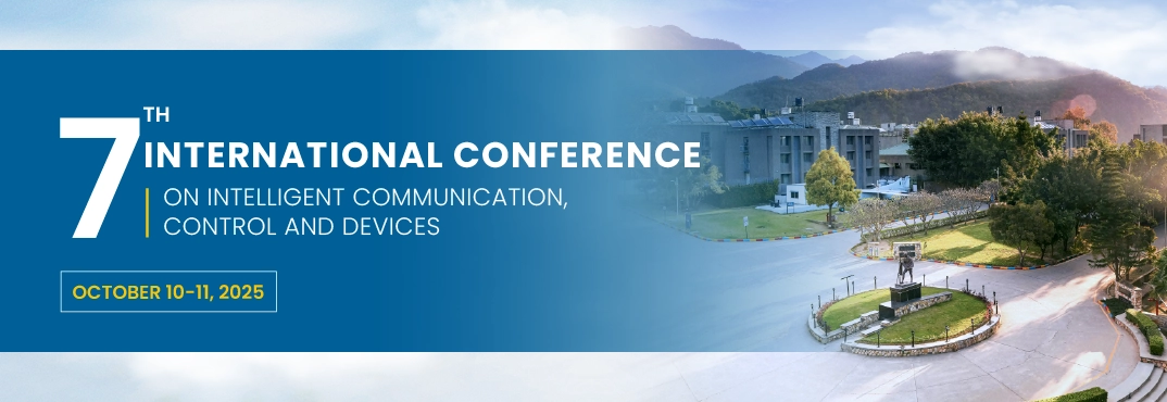 International Conference on Intelligent Communication, Control and Devices