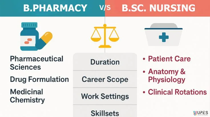 bpharma vs bsc nursing