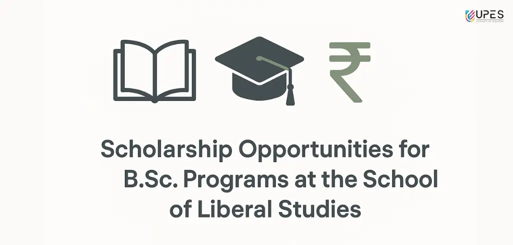 upes scholarship for bsc hons program