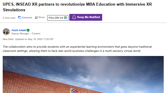 Insead XR - Shiksha